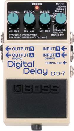 Ein digitaler Klassiker: das Delay Boss DD-7. © Hersteller