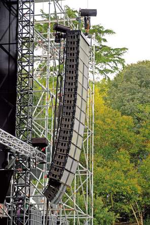 Geflogen werden alle Teile der Veranstaltungstechnik, die aufgehängt betrieben werden. © Shutterstock