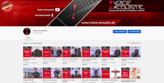 Voice-Acoustic startet eigenen YouTube Kanal
